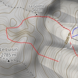 thumbnail for Le Luisin Couloir SE du Luisin