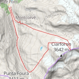 thumbnail for Col de Montcorvé Versant NW