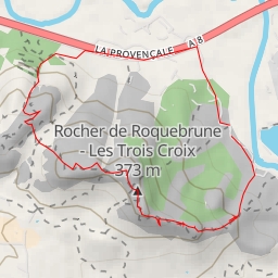 thumbnail for Les Trois Croix (Rocher de Roquebrune) Grande traversée du Rocher de Roquebrune sur Argens