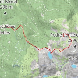 thumbnail for Lac de la Grande Sitre Par le lac Crozet et le col du Loup