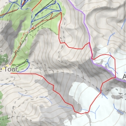 thumbnail for Pointe des Grands Balme → Col des Autannes → Pointe de Bron → Col des Grands → Le Tour