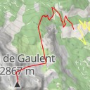 thumbnail for Tête de Gaulent Face NE - Depuis Col des Combes