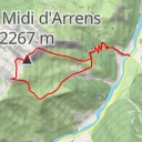 thumbnail for Pic du Midi d'Arrens Traversée Nord>Sud depuis Estaing