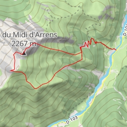 thumbnail for Pic du Midi d'Arrens Traversée Nord>Sud depuis Estaing