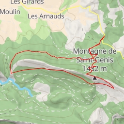 thumbnail for Roc de l'Esculier (Montagne St Genis) Depuis le col de Faye