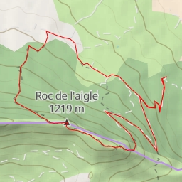 thumbnail for Roc de l'Aigle (Sisteron) Traversée Roc de L'Aigle Rocher de Pierre Impie