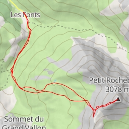 thumbnail for Petit Rochebrune Par les Fonts de Cervières