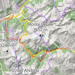 thumbnail for Bistinepass traversée Brig - Gondo par le Nanztal et le Zwischbergental