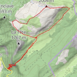 thumbnail for Montagne de Sous-Dine Par le Pas du Roc et boucle par le Col de l'Ebat