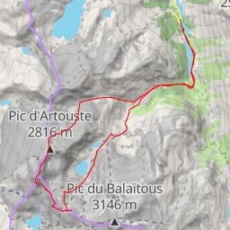 thumbnail for Sommet de Batcrabère Arête  NE du Pic de Barane au Sommet de Batcrabère