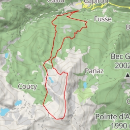 thumbnail for Cime Piana Traversée S>N depuis Bec di Nona