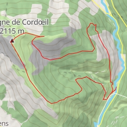 thumbnail for Grand Cordeil Montagne de Cordeil par la cabane de Cordeil.