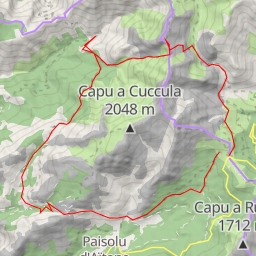 thumbnail for Capu di Guagnarola en boucle par le refuge Puscaghja, depuis le col du Vergio