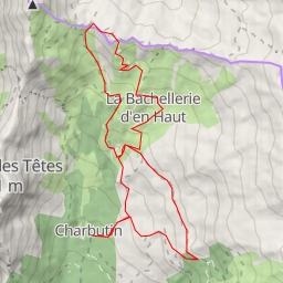 thumbnail for  Petit col des Encombres, le Perronnet versant Sud et les balcons de chapieu