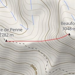 thumbnail for Pointe de Penna Le Beaufort