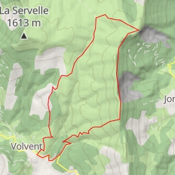 thumbnail for Montagne de Boutarinard Traversée S-N depuis Volvent