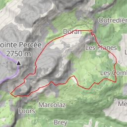 thumbnail for Col de Doran Tour des Quatres Têtes par Doran - Arêtes noires - Chombas - Mayeres