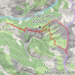 thumbnail for Sommet du Caduc Caduc et Sangraure depuis Le Serre