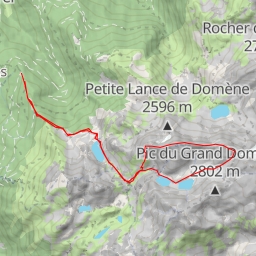 thumbnail for Grande Lance de Domène Traversée des arêtes du Col de Freydane au Pic du Loup