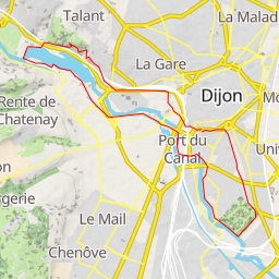 thumbnail for Lac Kir Dijon, trail urbain