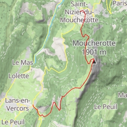 thumbnail for Le Moucherotte traversée Lans - Saint Nizier