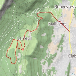 thumbnail for  La Tourbière du Peuil depuis Claix