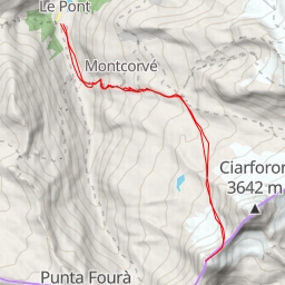 thumbnail for Bec de Montchair Voie Normale