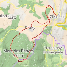 thumbnail for Mont des Princes Depuis Clermont