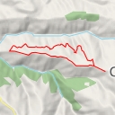 thumbnail for Refugio de Piedra Partida o de Peña Partida Papeles et Refugio de Piedra Partida en boucle depuis Güejar-Sierra