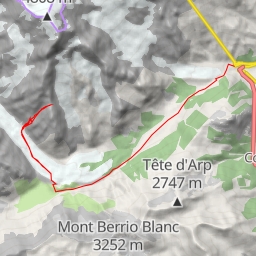 thumbnail for Col du Brouillard Couloir SW