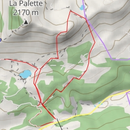 thumbnail for Pointe de Voré Couloir S (vers Marche de Retaud)