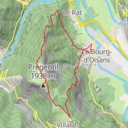 thumbnail for Pré Gentil depuis Bourg-d’Oisans