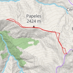 thumbnail for Puntal de los Cuartos par le Refugio de Peña Pertida et l'arête N 