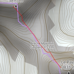 thumbnail for La Meije - Pic Oriental (Meije Orientale) Traversée Meije Orientale → Pavé