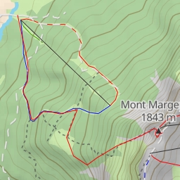 thumbnail for Mont Margeriaz Par le golet ou la grotte de l'Agneau, depuis le col de Plainpalais