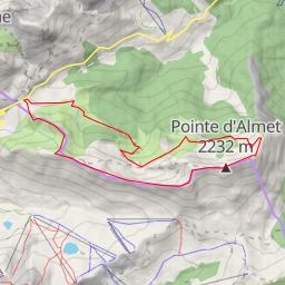 thumbnail for Pointe d'Almet Arête W