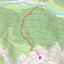 thumbnail for Refuge du Plan des Gouilles depuis Champagny le Haut