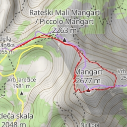 thumbnail for Mangart Mangart par la via Slovène