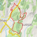 thumbnail for  Boucle Vesseaux, gorges de la Louyre, Jastres