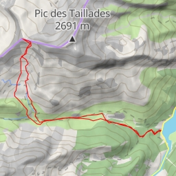 thumbnail for Pic de Louesque Versant S - Depuis le Tech