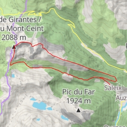 thumbnail for  Boucle Pic de Girantès/Mont Ceint depuis Saleix