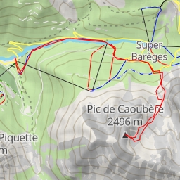 thumbnail for Pic de Caoubère Diagonale du Brouillard