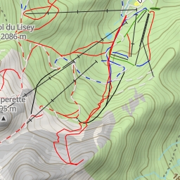 thumbnail for Soum d'Eres Blanques Couloir de la Brèche en coin