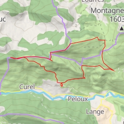 thumbnail for  Traversée Rocher de Monfareux - Montagne du Pied du Mulet depuis le Vieux Curel