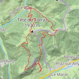 thumbnail for Tête du Torraz Traversée et tour depuis la Tête du Gâteau