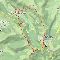 thumbnail for Puy Mary Tour de la Vallée du Mars par les crêtes. 