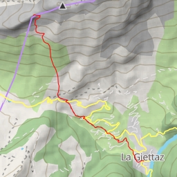 thumbnail for Pointe des Aravis Couloir Sud