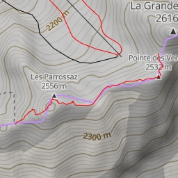 thumbnail for Les Parossaz Passage Nord et arête Ouest