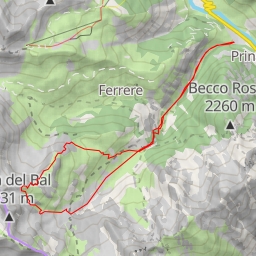 thumbnail for Rocca Reis Par Serra Del Bal >> Vallon du rio Forneris