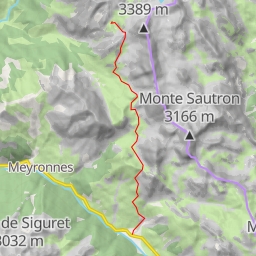 thumbnail for  Traversée du refuge de Chambeyron à Larche, par le col de Mallemort